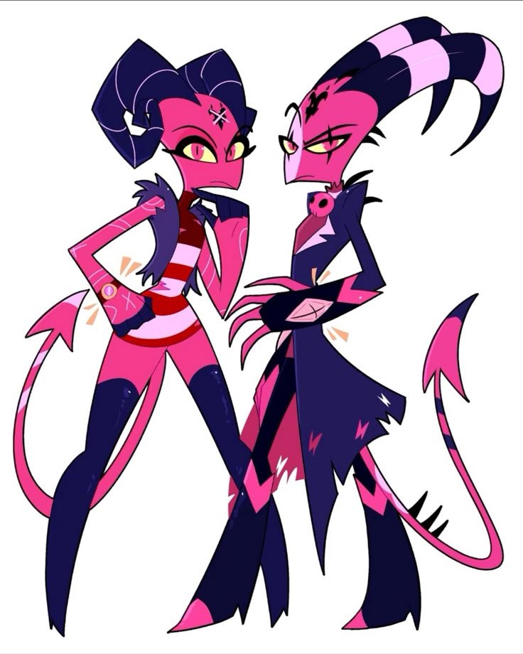 a3mooni_be's tweet photo. Partners in crime 😈✨
#HelluvaBossArt #HelluvaBossFan #Blitzo #Blitzø #Moxxie https://t.co/GYj82izVAq