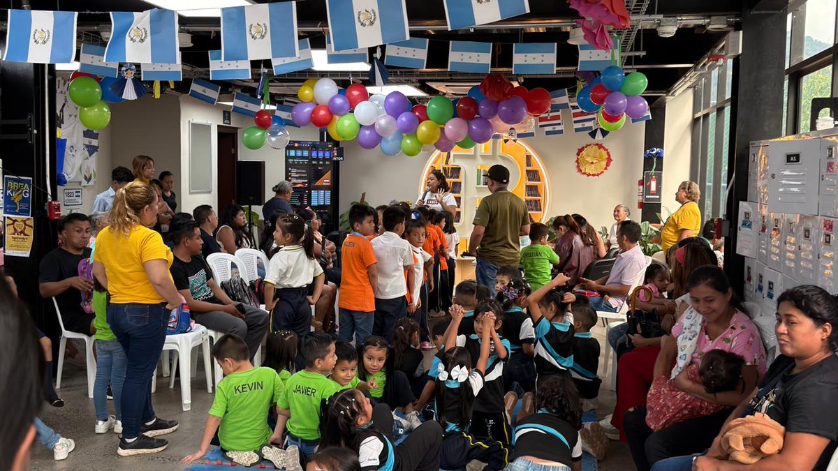 bitcoinofficesv's tweet photo. Today, El Salvador celebrates Día del Niño! 🇸🇻

As part of our ongoing commitment to local communities, @Constant9Ghost @naomibtc_ and @oscxr_dev joined the celebrations at the Bitcoin Zone in Panchimalco.

Cake, piñatas, balloons, and face painting with the Bitcoin Office team! https://t.co/ifXrDzK5XI