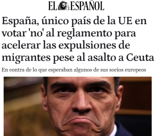 CCivicaCatalana's tweet photo. Todos los países de la U. Europea se ponen por una vez de acuerdo para facilitar la expulsión de ilegales

¿Todos? No, el más afectado por la entrada de ilegales no quiere facilitar la expulsión de ilegales. Ante la sorpresa del resto.

Algún día sabremos qué había en aquel móvil https://t.co/avW1XUgl3b