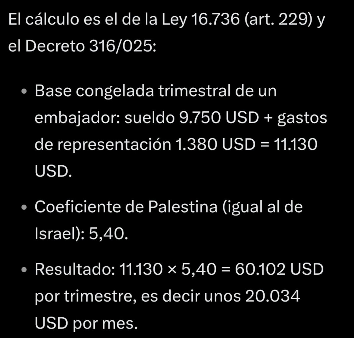 Marcelo17283's tweet photo. Queres saber el sueldo de Carambula como embajador en Palestina???

Pasá y mirá... ⤵️ https://t.co/lPD2DFDn4g