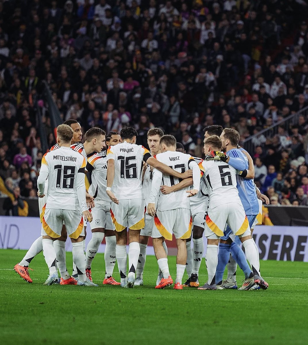 ChinoUTD's tweet photo. 🚨 Thomas Muller on Jurgen Klopp’s Germany against Serbia:

“I watched the first ten minutes and thought, ‘Okay. This looks different.’

Then twenty minutes passed and Serbia still hadn’t really started playing.

At some point I stopped watching Germany and started watching the Serbian striker.

I felt sorry for him. (laughs)

Germany would lose the ball, three players would immediately run towards it, win it back and start attacking again.

Serbia would finally clear it.

Ten seconds later, Germany had the ball again.

I texted one of the boys at half-time:

‘Has Klopp explained to Serbia that they’re allowed to keep the ball?’

He replied:

‘Apparently not.’

That’s when I knew Jurgen’s football had arrived.

Thirty-two shots. Twelve corners. Almost four expected goals. Serbia had one shot all evening.

ONE.

The funny thing is Germany only won 2-0.

If somebody woke up tomorrow, saw the score and said, ‘Comfortable Germany win,’ he’d have absolutely no idea what happened to Serbia.

This wasn’t 2-0.

This was 90 minutes of Serbia trying to leave a room and Jürgen Klopp repeatedly closing the door.

After the match I saw him smiling.

I thought, ‘There it is.’

I’ve seen that smile before.

Liverpool used to give managers that smile.

Now apparently he’s brought it home.”