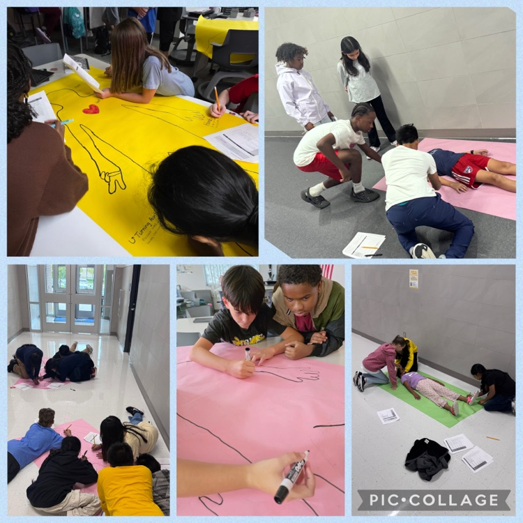ProsperHaysMS's tweet photo. Sixth graders took over the hallways during Social Studies this week as they completed their Empire Legacy Projects. Each group collaborated on writing about the various aspects and legacies of different empires throughout history. https://t.co/vr6Jswq8s8