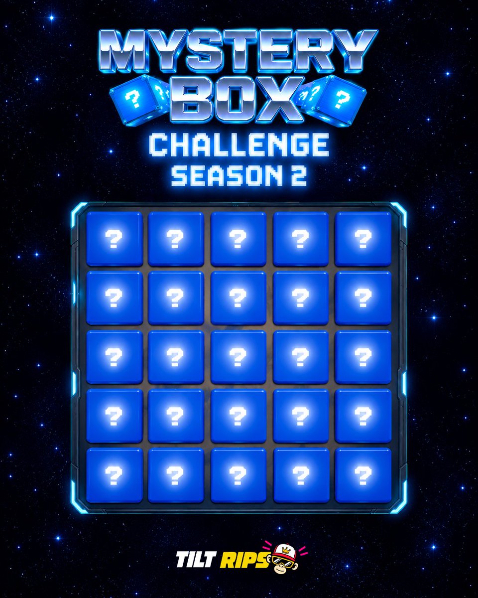 TiltRips's tweet photo. We're back at it again with Season 2 of the Mystery Box Challenge! 💎💣

The rules are simple: comment below with a screen recording of your highest score in the Mystery Box Mini Game.

The top 3 scores each win a $25 pack, and the first person to bust on the first tile wins a $25 pack too! 💰

The challenge ends Wednesday, October 7th.