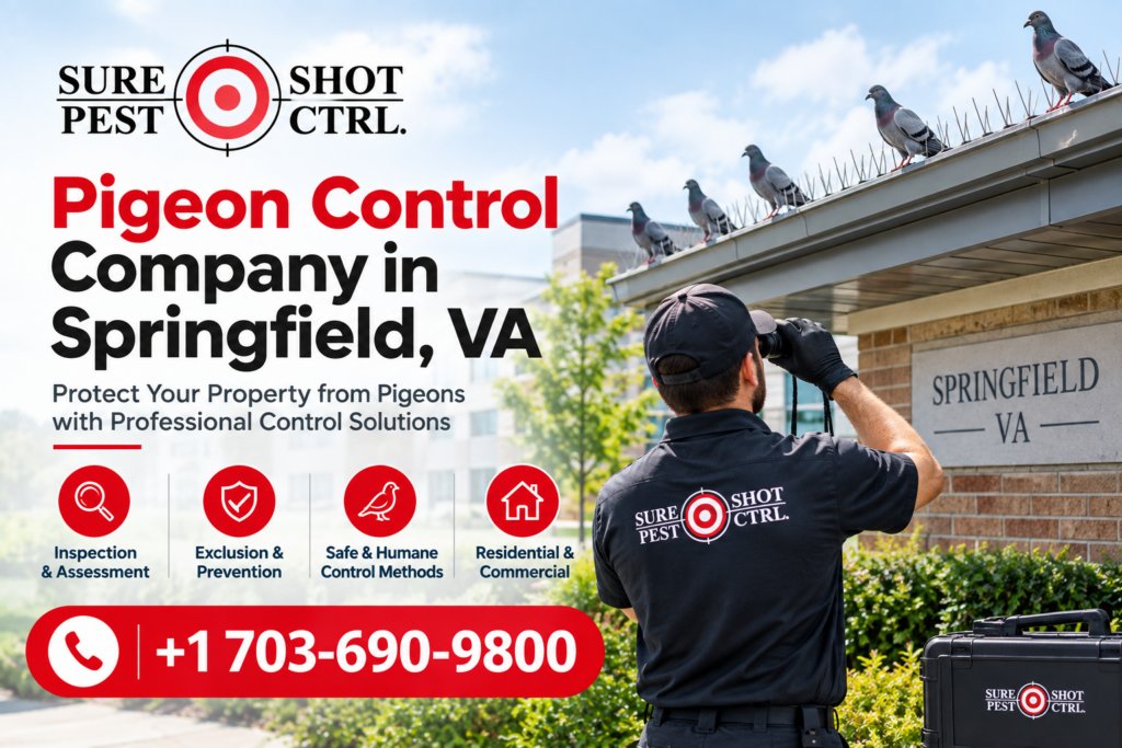 sure_shotpest's tweet photo. Pigeons can create recurring problems around homes and commercial properties. If you're researching pigeon control options in Springfield, VA, this guide provides helpful information to get started.
https://t.co/Ca7ZMKPwhX
#PigeonControl #SpringfieldVA #BirdControl #PestControl https://t.co/ygSqm0AITt