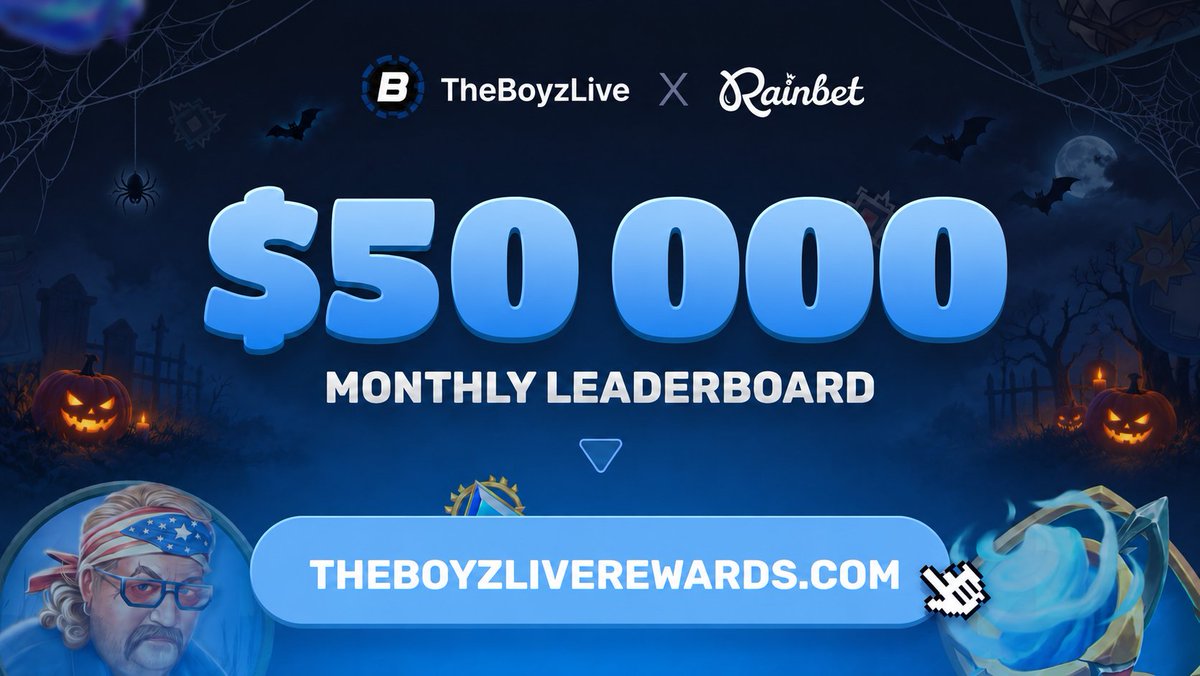 TheBoyzLive's tweet photo. 🏆 $50,000 MONTHLY LEADERBOARD IS LIVE

Check your position → https://t.co/9iirVAHAqv

Extra Rewards:
— $5,000 WEEKLY LEADERBOARD
— 10% MONTHLY LOSSBACK
— MONTHLY WAGER MILESTONES
— DAILY STREAM/DISCORD GIVEAWAYS

DM ME TO GET STARTED 📫 https://t.co/4K6B54cm4Q