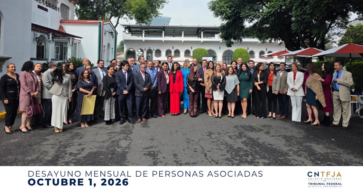 ColegioTFJA's tweet photo. El CNTFJA realizó el primer desayuno mensual de esta gestión con integrantes del Consejo Directivo y asociados. Agradecemos su participación y la valiosa ponencia del Dr. Miguel Buitrón Pineda. Estos encuentros fortalecen los vínculos del Colegio. https://t.co/SRsI00y1Nu