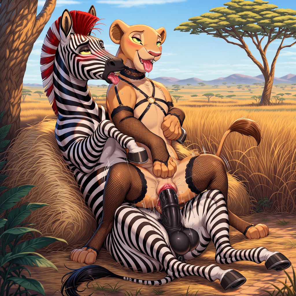 Feral_Den's tweet photo. Nala wants that Zebra meat

#feralart #AIart #furry #nsfw #furryai #ai #feral https://t.co/i1XBvoWmxz