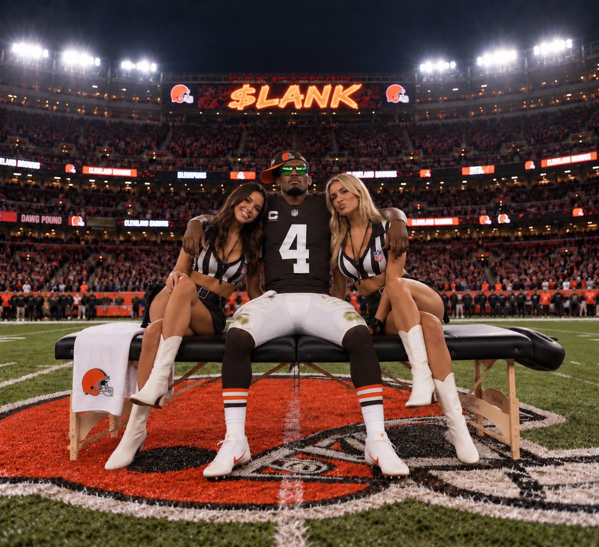 sackripper75's tweet photo. Deshaun legacy game tonight 

Gonna cop some more $LANK after browns ML cashes no sweat https://t.co/TiW7eBLqhh