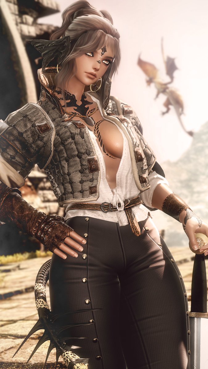 auraofmaya's tweet photo. Ex Noble Dragon Rider slash Rogue, think female Robin Hood mixed with Daenerys Targaryen, just all around menace extraordinaire. https://t.co/fRWBFSX8ej