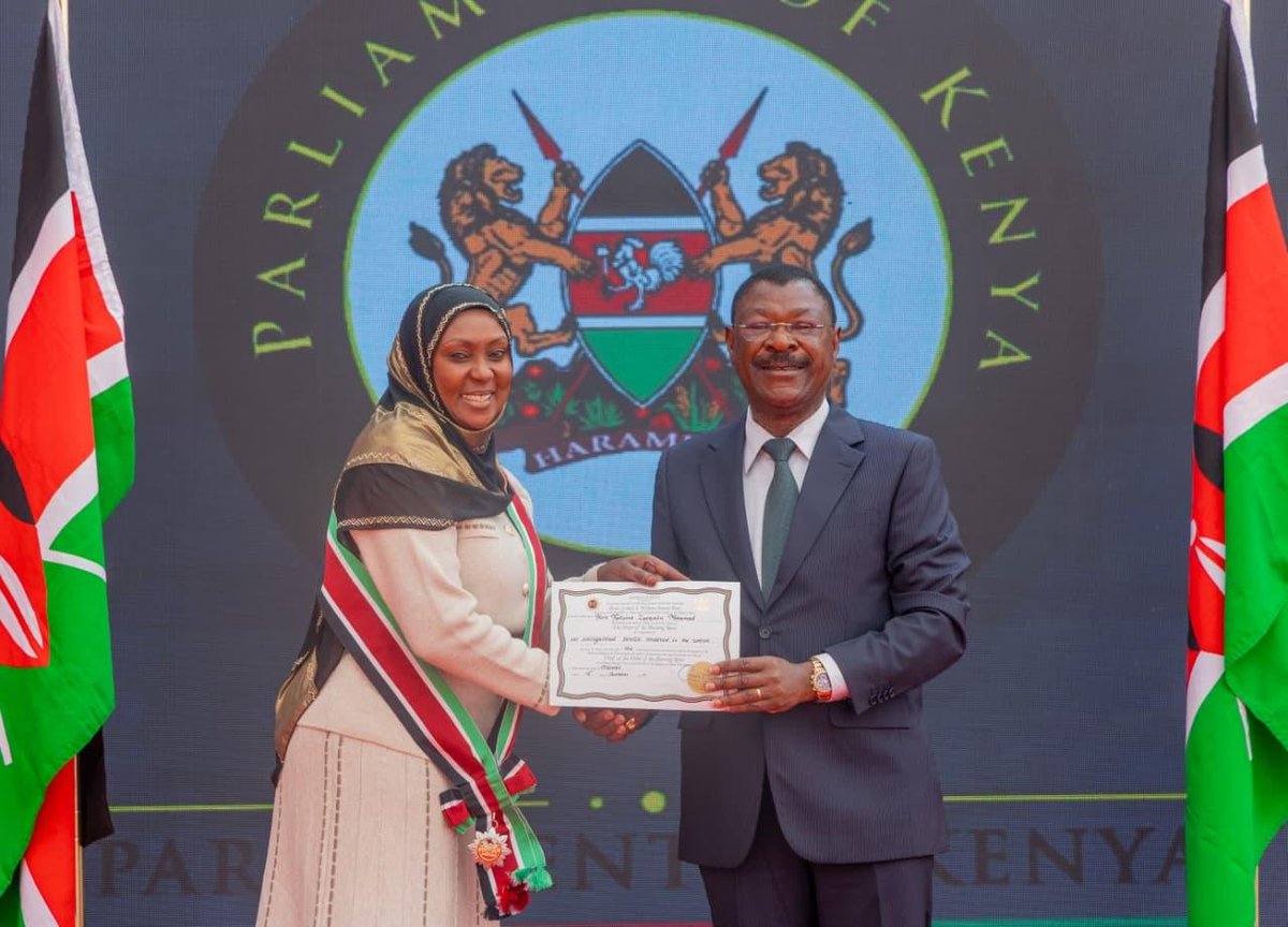 fullnetwork044's tweet photo. I am deeply honoured and humbled to receive the Chief of the Order of the Burning Spear (CBS), conferred by H.E. President Dr. William Samoei Ruto in recognition of my patriotism and dedicated service to our nation as Chairperson of the Special Funds Accounts Committee. I received this distinguished honour from the Rt. Hon. Speaker of the National Assembly, Hon. Dr. Moses Wetang’ula.

I dedicate this honour to the people of Migori County, as a renewed commitment to distinguished public service and national development.