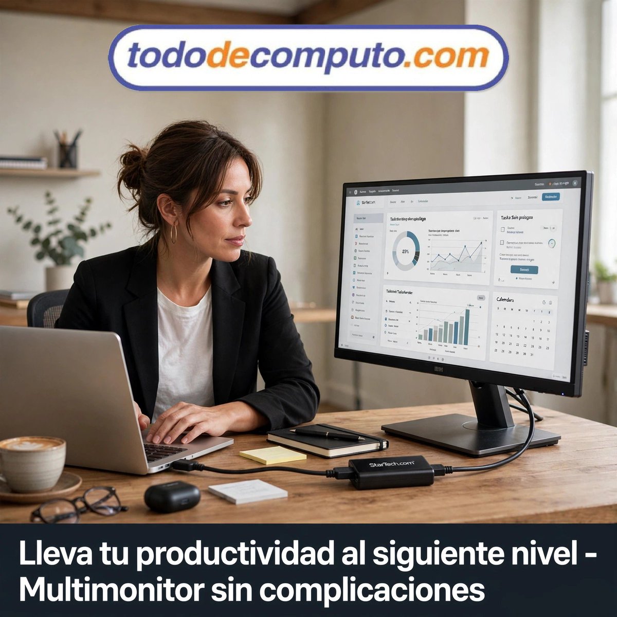 TODODECOMPUTO's tweet photo. https://t.co/jO0yab5Hm0
Convierte USB 3.0 en HDMI Full HD al instante. STARTECH USB32HDES original en https://t.co/SqN6RZ3vPH. Plug &amp; Play Windows, compacto y potente. #StarTech #USB32HDES #AdaptadorUSBHDMI #Multimonitor #TododeComputo https://t.co/iwvQ4fuTcz