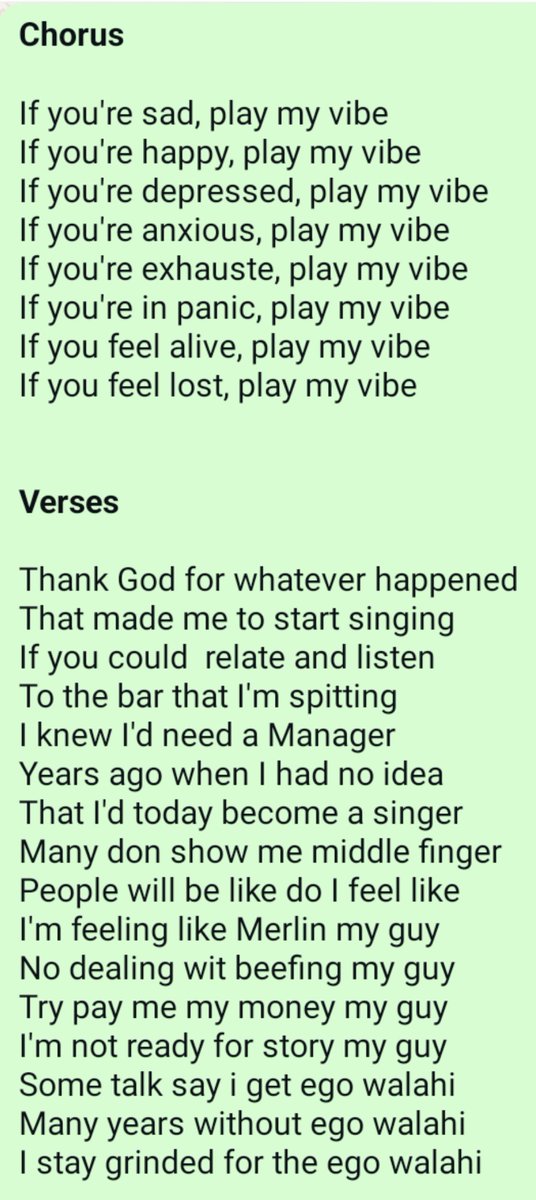 delimabam's tweet photo. Title: Emotions 
Raw, unedited, unrefine vibe
🎶🎶🎶👽👽👽
#Lyrics #Vibe #Composer #writer #Afrobeats #viralㅤㅤ https://t.co/X0cLS4ulAy