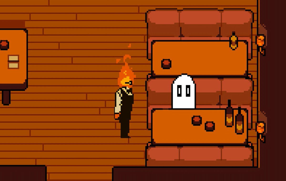 _N4PSTABLOOK22's tweet photo. * still... thank you, i suppose.

* ( Napstablook got the Ghost Burger. ) https://t.co/TeNN8rVAmT