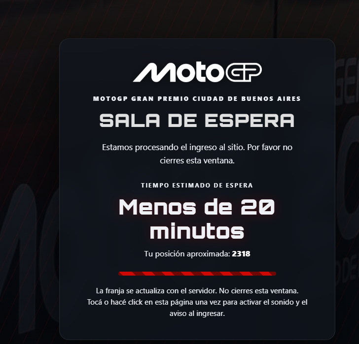 SantiiRodr96's tweet photo. @argmotogp @MotoGP @BancoCiudad Ah claro, la fila va para atras. YA ENTENDI https://t.co/cmKPIZv9Sr