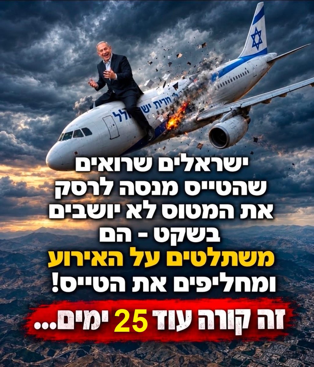 BaruchSharon1's tweet photo. מחליפים את הטייס!
עוד 25 ימים!
@ShalomAhava2All https://t.co/hiPF4kpHCf