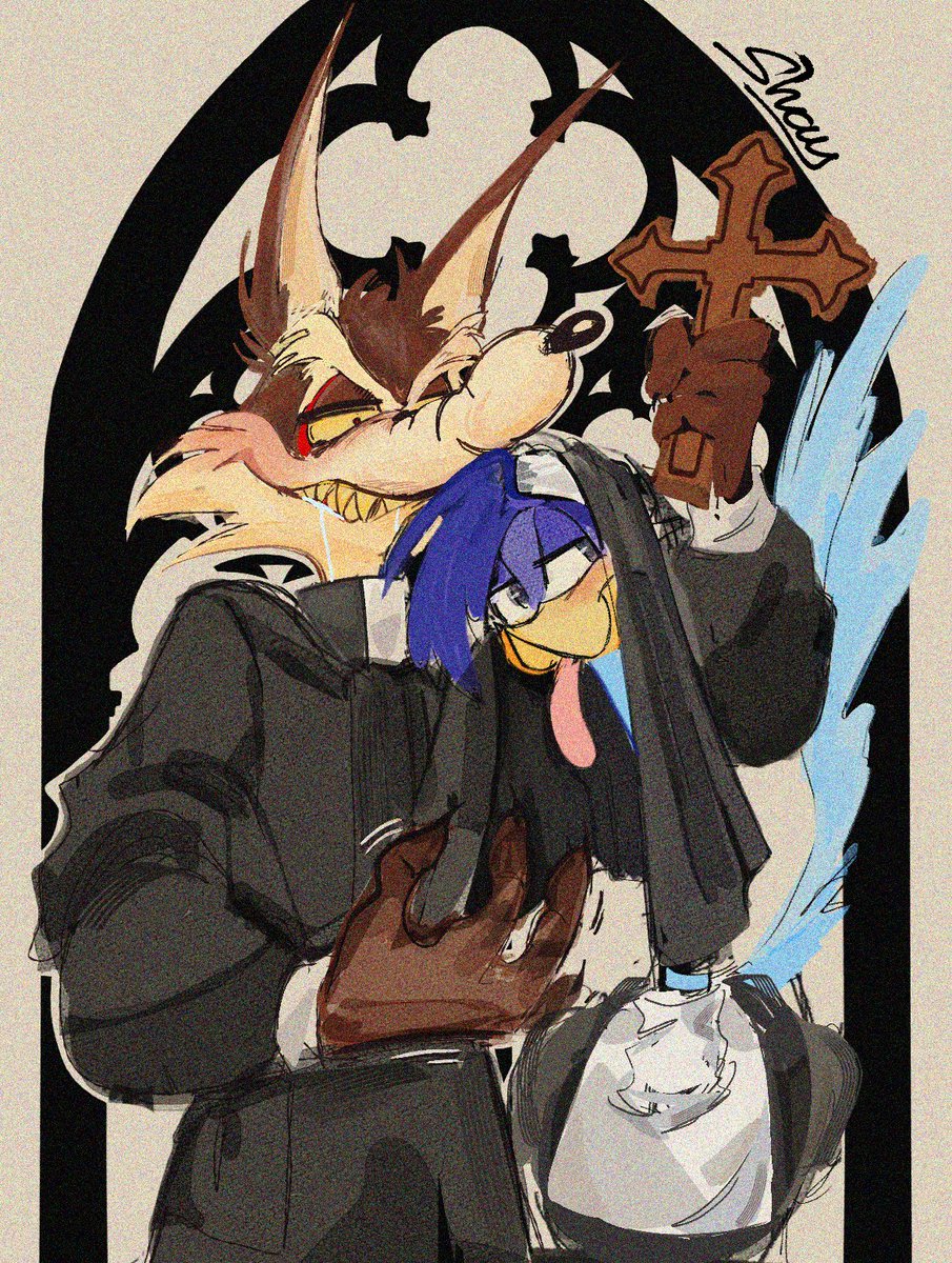 Shayovulx's tweet photo. Dios perdonalo por la tentación

No me termina de convencer por completo pero siempre es muy divertido todo lo que propone este fandom, así q espero que sea suficiente 🙇‍♀️🩷
#wileroadㅤㅤ #looneytunesㅤㅤㅤ https://t.co/Js21VQx3Pt