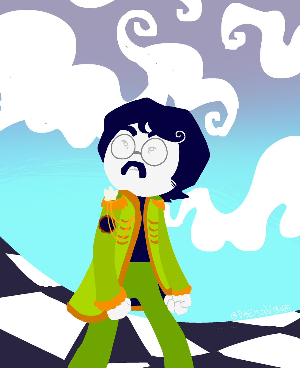 daemonstrum's tweet photo. #cringetober day one :: isekai
ft. sgt peppers john lennon in homestuck https://t.co/z6656oWNi5