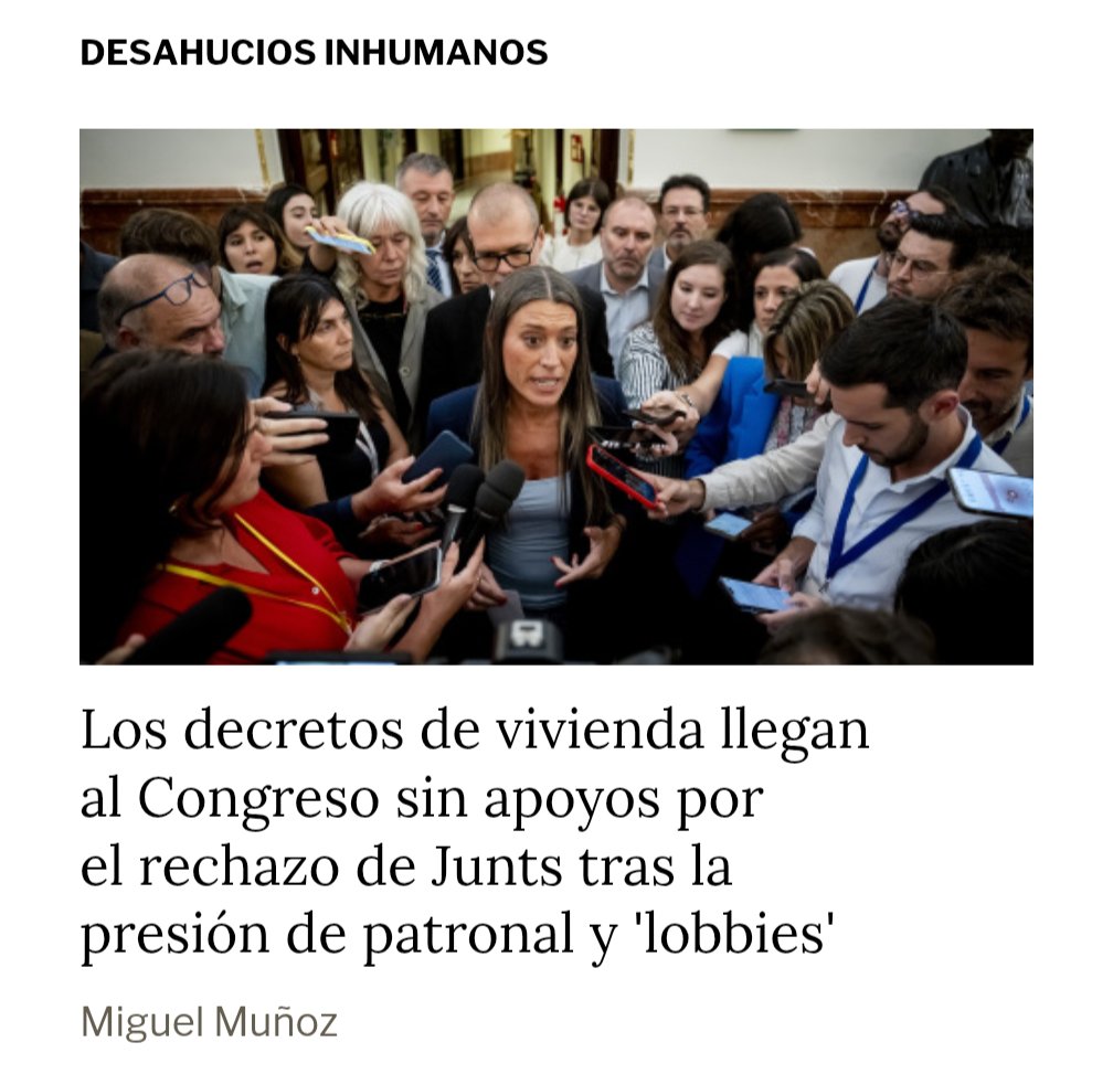 EnriqueSantiago's tweet photo. El frente más amplio es un gran acuerdo político con un programa para garantizar el derecho a la vivienda de la clase trabajadora.

Si la derecha hunde los 'decretos Maricarmen', la indignación debe llenar las calles...y las urnas. https://t.co/0Xn0hoGThl