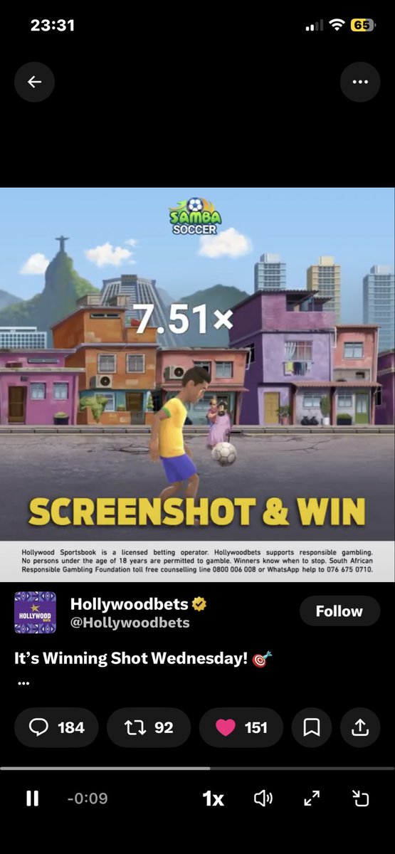 PriscillaMarumo's tweet photo. @Hollywoodbets #HollywoodbetsxWeeklyGames
#SambaSoccer https://t.co/CufSzzFcPo
