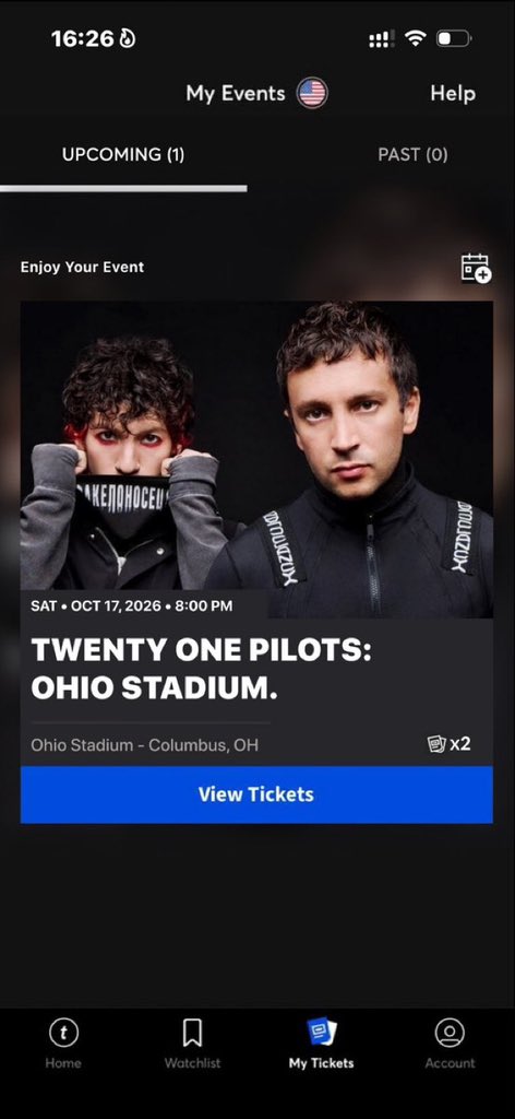 mayacbusk5's tweet photo. I’m looking to sell 2 GA tickets to Twenty One Pilots - Ohio Stadium
Sat • Oct 17 

im selling $400 per ticket 
kindly send a DM if interested for more details 
iso wtt wts wtb
#cbus #twentyonepilots https://t.co/F3pS7nbnbL