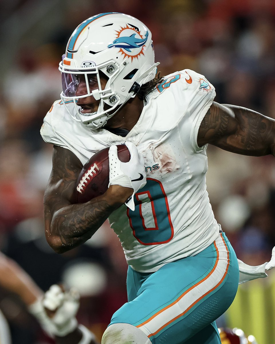 YahooFantasy's tweet photo. Jaylen Wright is listed as RB1 on the Dolphins’ depth chart.

Ollie Gordon is listed at RB2. https://t.co/u3FsndkgKU