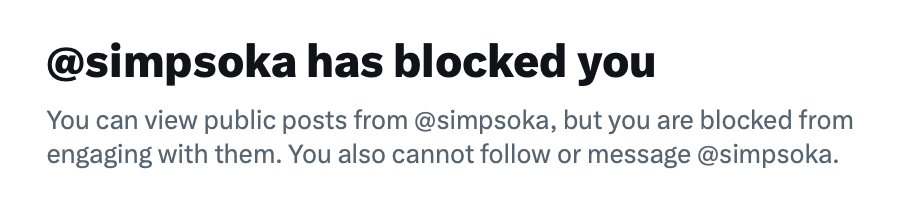 AlphalabScripts's tweet photo. not a great sign at all that feedback meant to hopefully help @OpenAI understand the frustration of users resulted in this employee blocking me. I wish dots were better... and that people seemed to have more success... but really? This is how you handle that. not a good sign... https://t.co/wqJupqfOrK