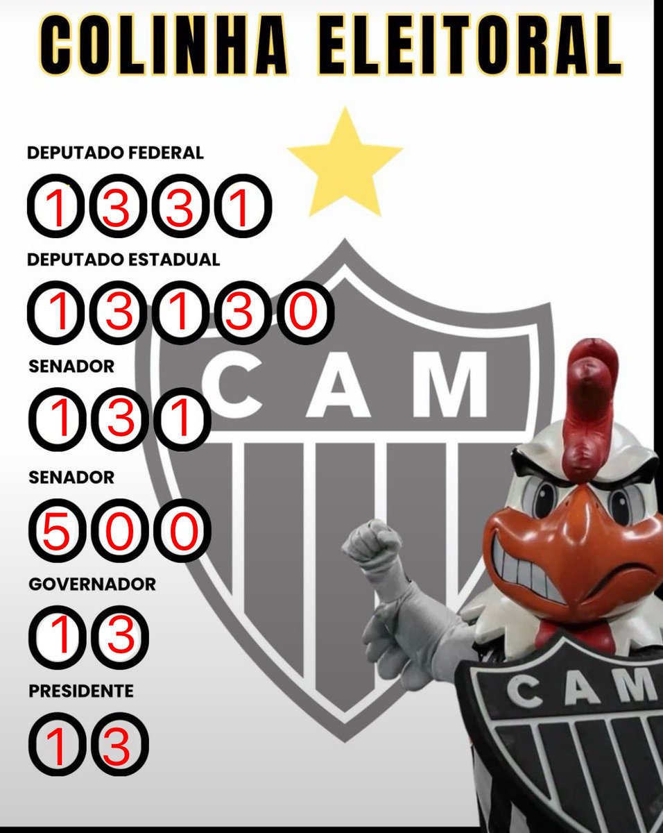 eulaviniaas's tweet photo. atleticano vota 13 GALO!! https://t.co/xOQWB3m6X8