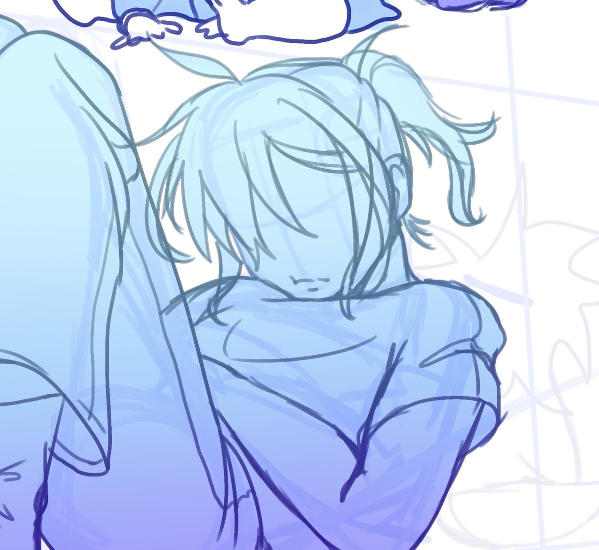 razenarsl85577's tweet photo. I prefer sketching than draw a full drawing when I get an art block. if the sketch was wrong or random, I wouldn't feel like the worst artist on earth. https://t.co/FNtWjx0cuE