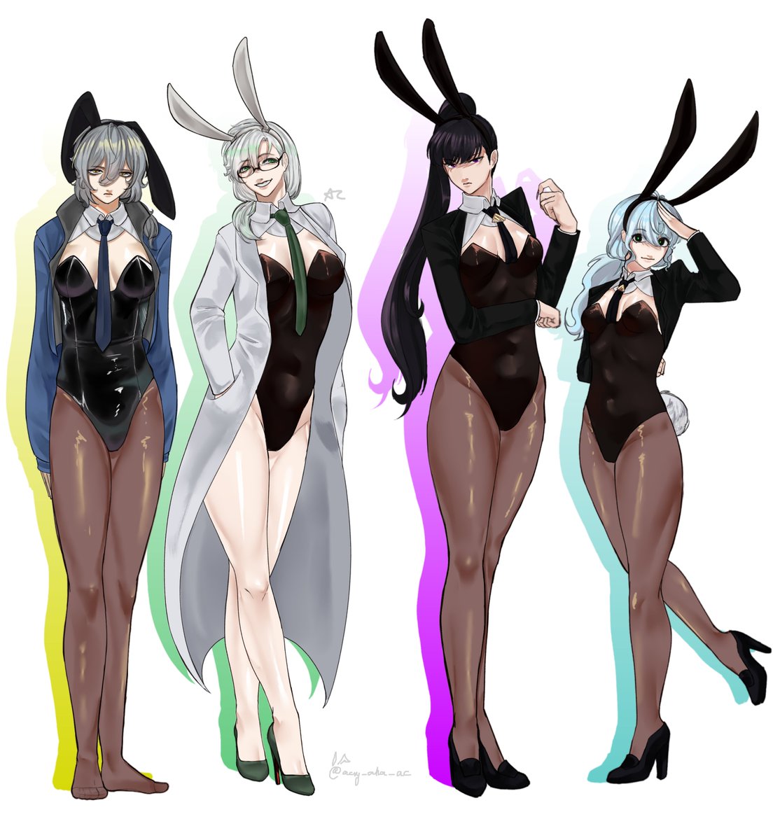 Acsy_Aka_AC's tweet photo. Lots of Bunny girls
#gsgw https://t.co/hhTnu1LAVs