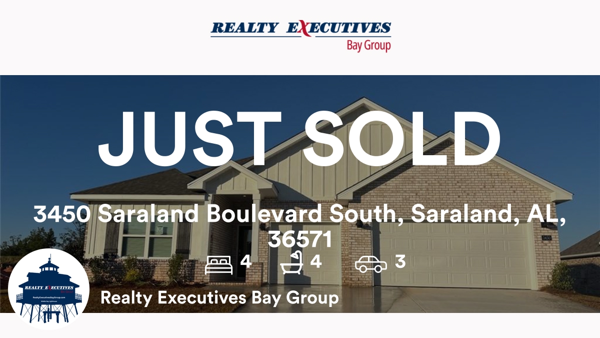 BayExecutives's tweet photo. 🛌 4 🛀 4 🚘 3
📍 3450 Saraland Boulevard South, Saraland, AL, 36571

Our team’s latest sale on RateMyAgent
AL 000175005-0
https://t.co/atQ7fZsloq

...
#ratemyagent #realestate https://t.co/0C1GtkKDme