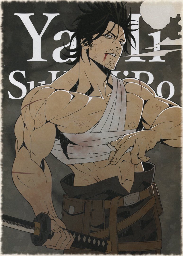 LllYami52212's tweet photo. Yami drawn by Shunji Akasaka https://t.co/DlBs6RSMPv