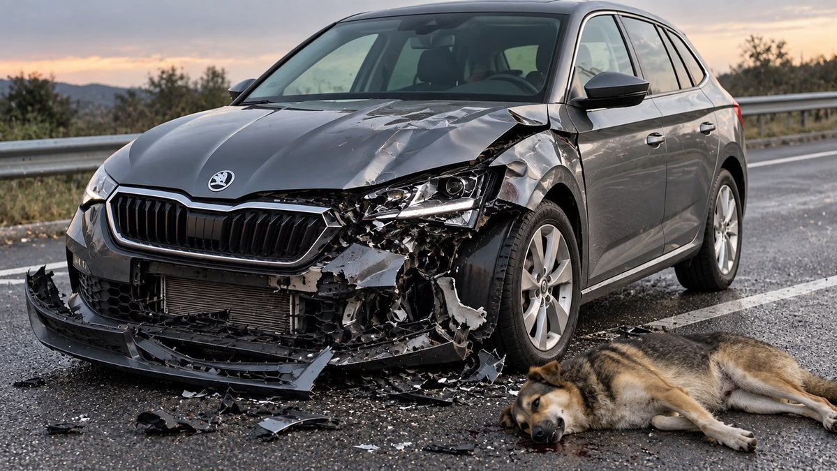 gizliservis06's tweet photo. Bir vatandaş, Perşembe günü İstanbul Sultanbeyli’den Skoda Scala aracımı satın aldım ve Ankara’ya doğru yola çıktım. 

Sakarya istikametinde otobanda ilerlerken saat 16.20 civarında, yaklaşık 90-100 km hızla giderken önüme aniden başıboş bir köpek çıktı. Köpeğe vurmamak için refleksle manevra yaptım ve yol kenarındaki bariyerlere çarptım. 

Aracımı daha 2-3 saat önce almıştım, kasko yaptırmaya bile fırsatım olmamıştı. Şimdi aracım bu halde ve tek bir şey soruyorum: Başıboş bir köpek yüzünden yaşadığım bu kazanın maddi zararını kim, nasıl karşılayacak?