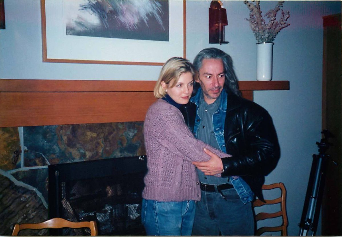 BlackLCult's tweet photo. Sheryl Lee and Frank Silva in Japan, 1992 https://t.co/8pRovFTSs5