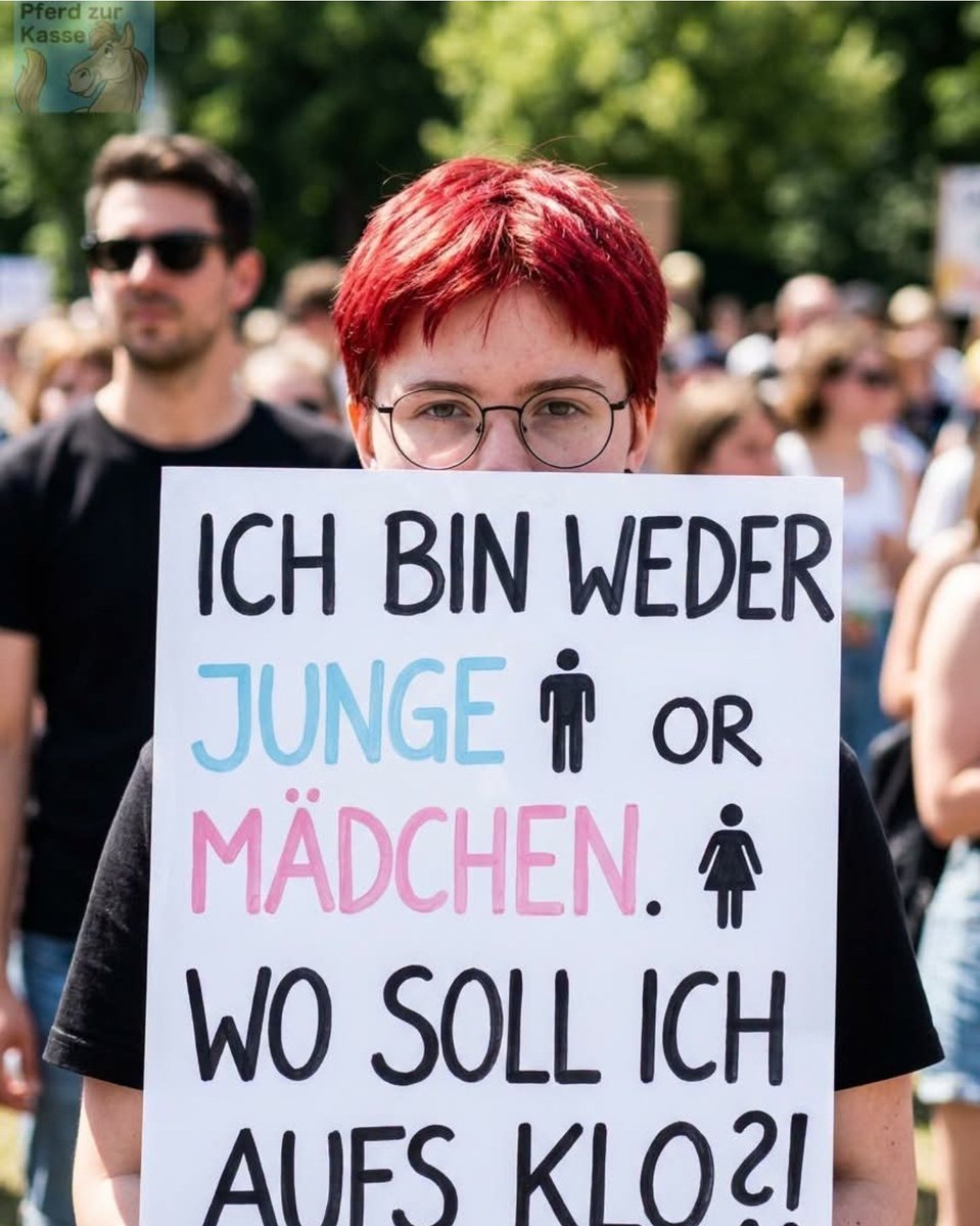 OttoFriedel's tweet photo. Wenn du einen Penis hast gehst du auf das Männerklo und wenn du eine Vagina hast auf das Damenklo.

So einfach 🤷‍♂️🤦‍♂️ https://t.co/bKHBEZGPJ1