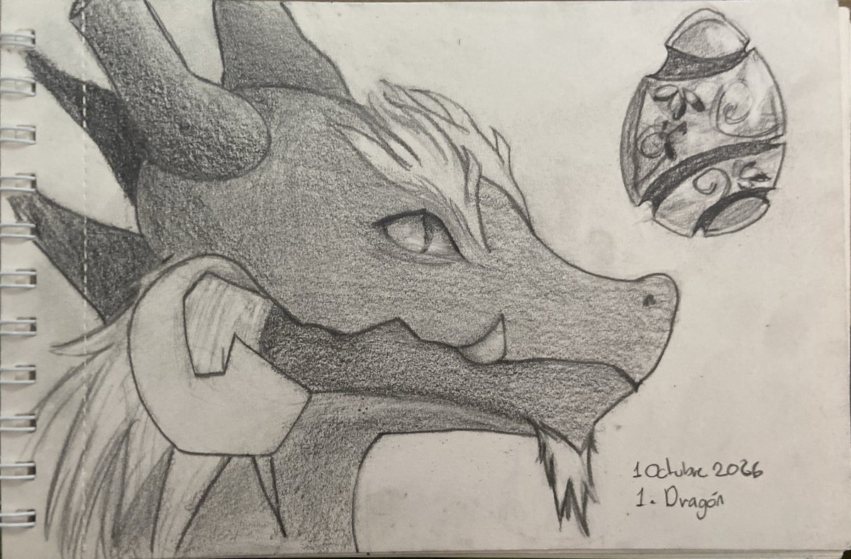 Lucynyuulok's tweet photo. #kroztober2026 Intento número uno de hacer el #inktober de este año XD

Se supone que es Grougaloragran 🥺 https://t.co/D4YPNLiZQH