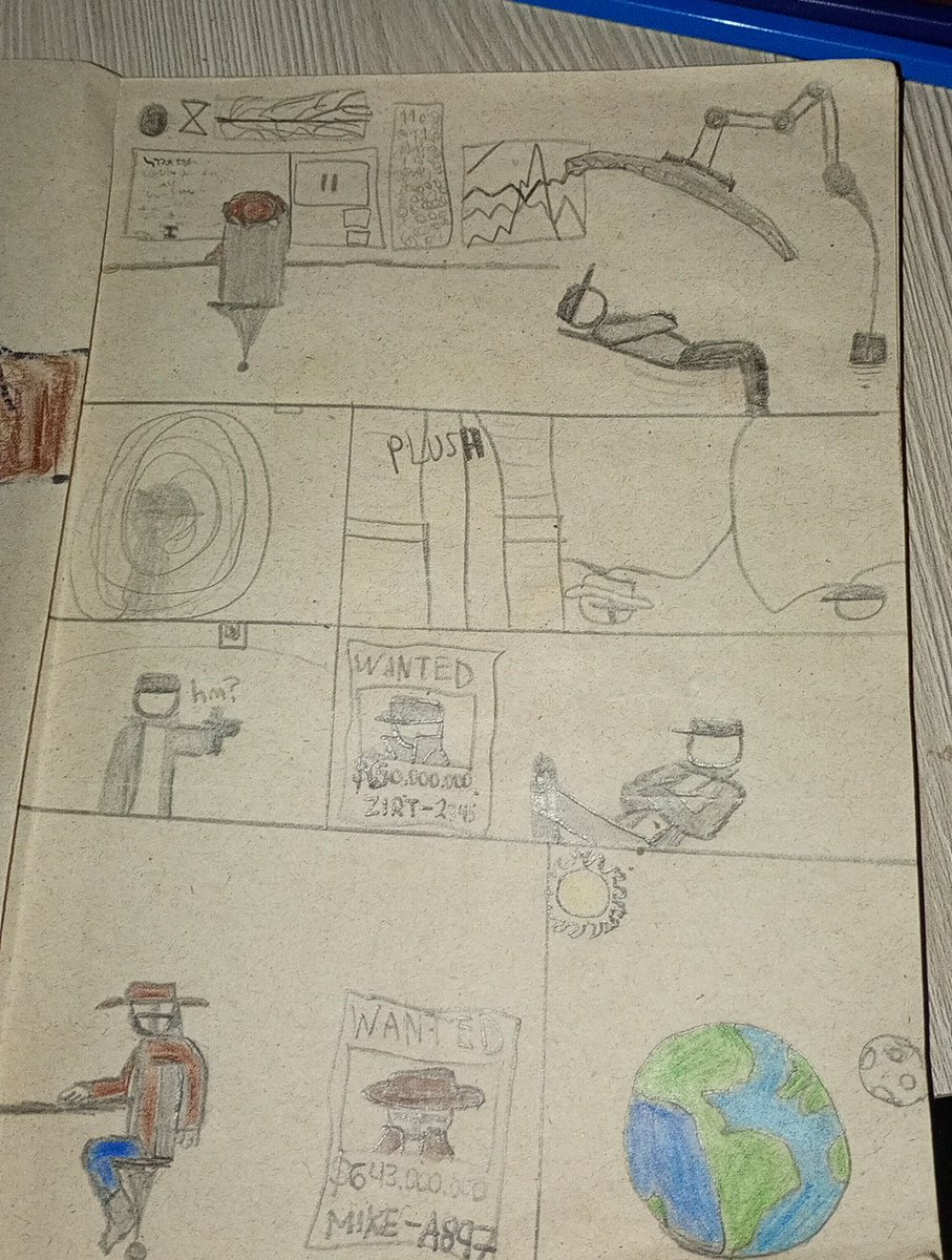 mike_sould's tweet photo. Lo 1 es el titulo del comic
Las otras 3 hojas son el comienzo y aun hay mas ya que esta completo :D https://t.co/jKNFKMXJif