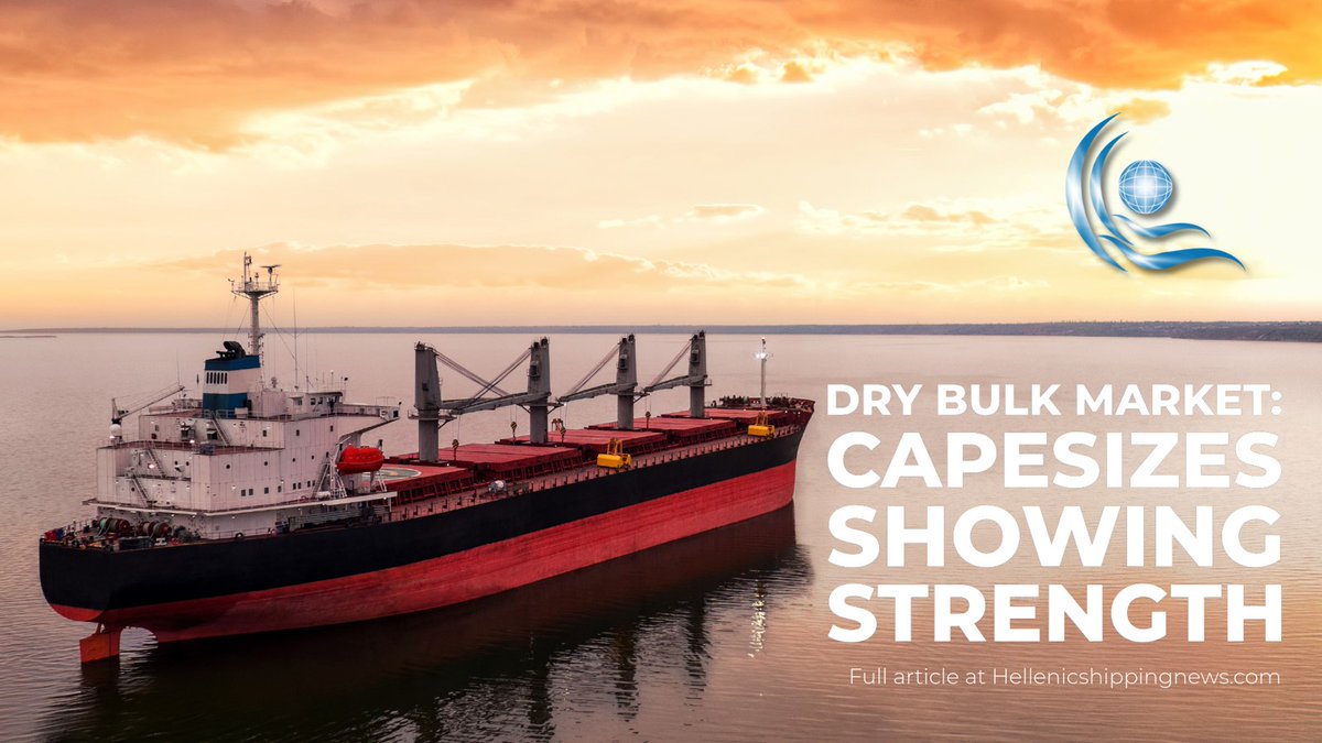 HELLENICSHIP's tweet photo. #DryBulkMarket: #Capesizes Showing Strength #drybulk
https://t.co/1PqwX8kUQ3 https://t.co/RZOheOOcee