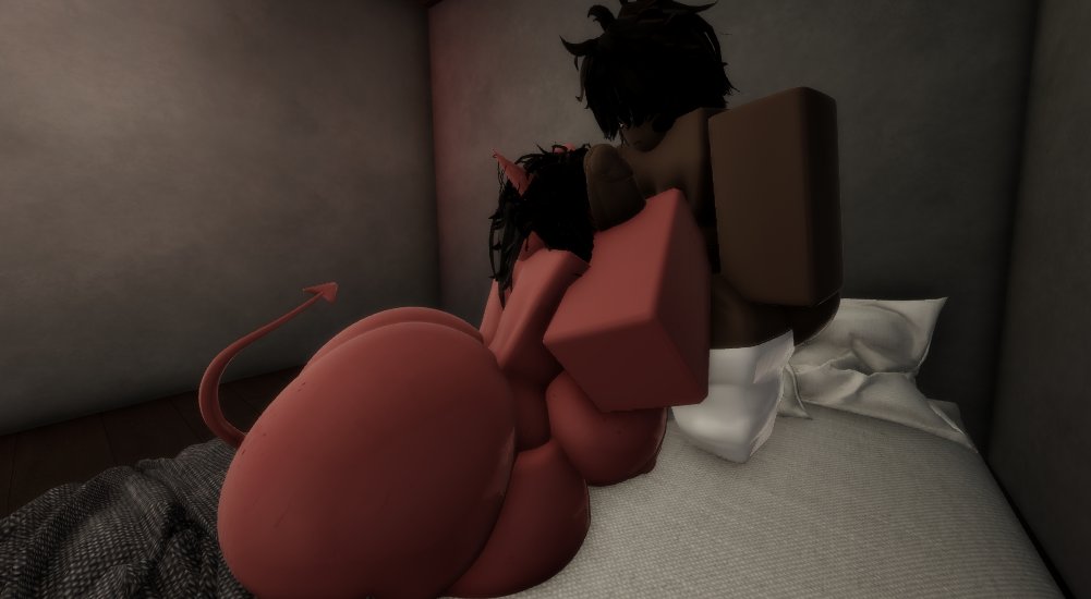 somethingness23's tweet photo. got a new pet now @TheOneWhoFlops (femboy fit worked for some reason lmao) cant go back from black or sum like that

 part 1 of two maybe idfk lmao

#roblacked #rr34 #roporn #robloxnsfw #nsfw #robloxbbc #blacked #bnwo #condo #robloxsex #rocondo #rosex #robloxsex #robloxblacked https://t.co/jyLcdnfK6Y