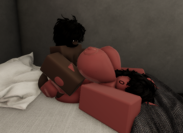 somethingness23's tweet photo. got a new pet now @TheOneWhoFlops (femboy fit worked for some reason lmao) cant go back from black or sum like that

 part 1 of two maybe idfk lmao

#roblacked #rr34 #roporn #robloxnsfw #nsfw #robloxbbc #blacked #bnwo #condo #robloxsex #rocondo #rosex #robloxsex #robloxblacked https://t.co/jyLcdnfK6Y