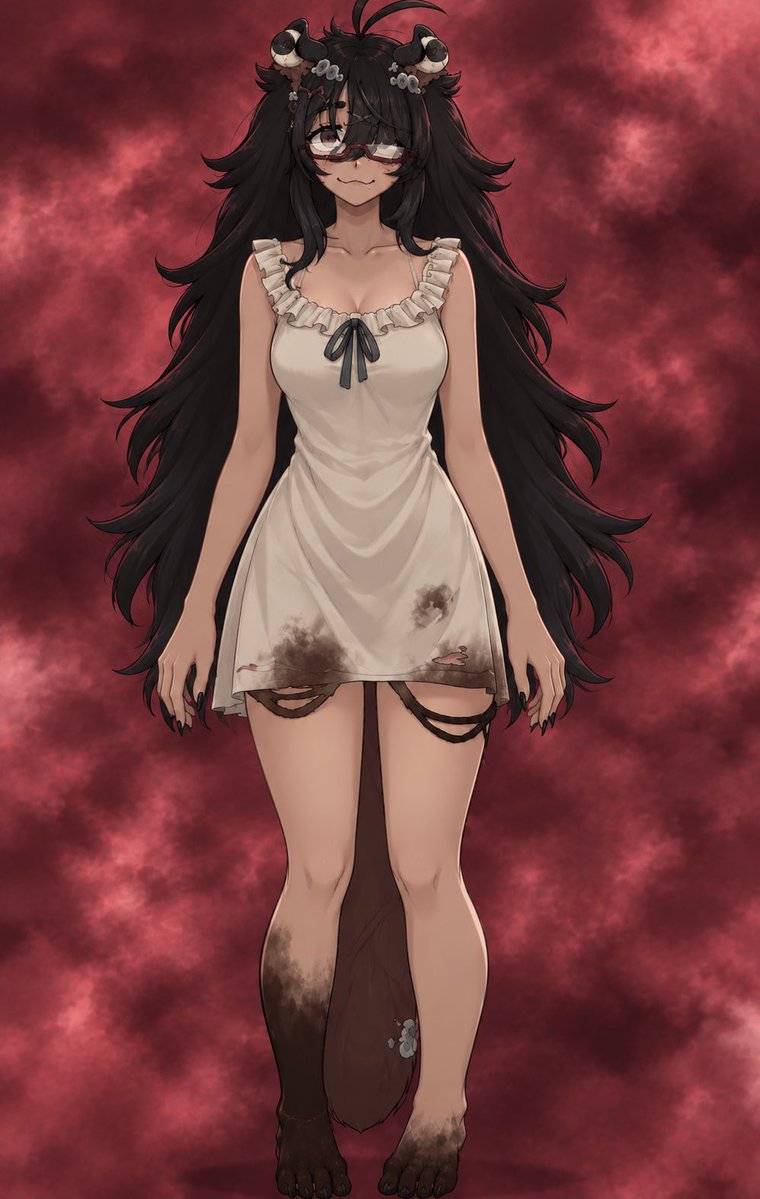 SacCak5's tweet photo. @hikikonyanko @homilybox Your vtuber model looks fucking hideous so I improved it for you! Hope you like it https://t.co/Fc8RoxNj18
