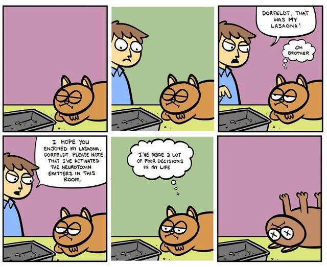 FactsABPortal's tweet photo. Fact 96:The story for Portal 2’s Co-Op mode was originally going to center on GLaDOS making Atlas and P-Body find human artifacts in an attempt to make them more human. One of these was going to be a Garfield-like comic; which GLaDOS would then edit into the one on the bottom. https://t.co/YXXMN5dcm4