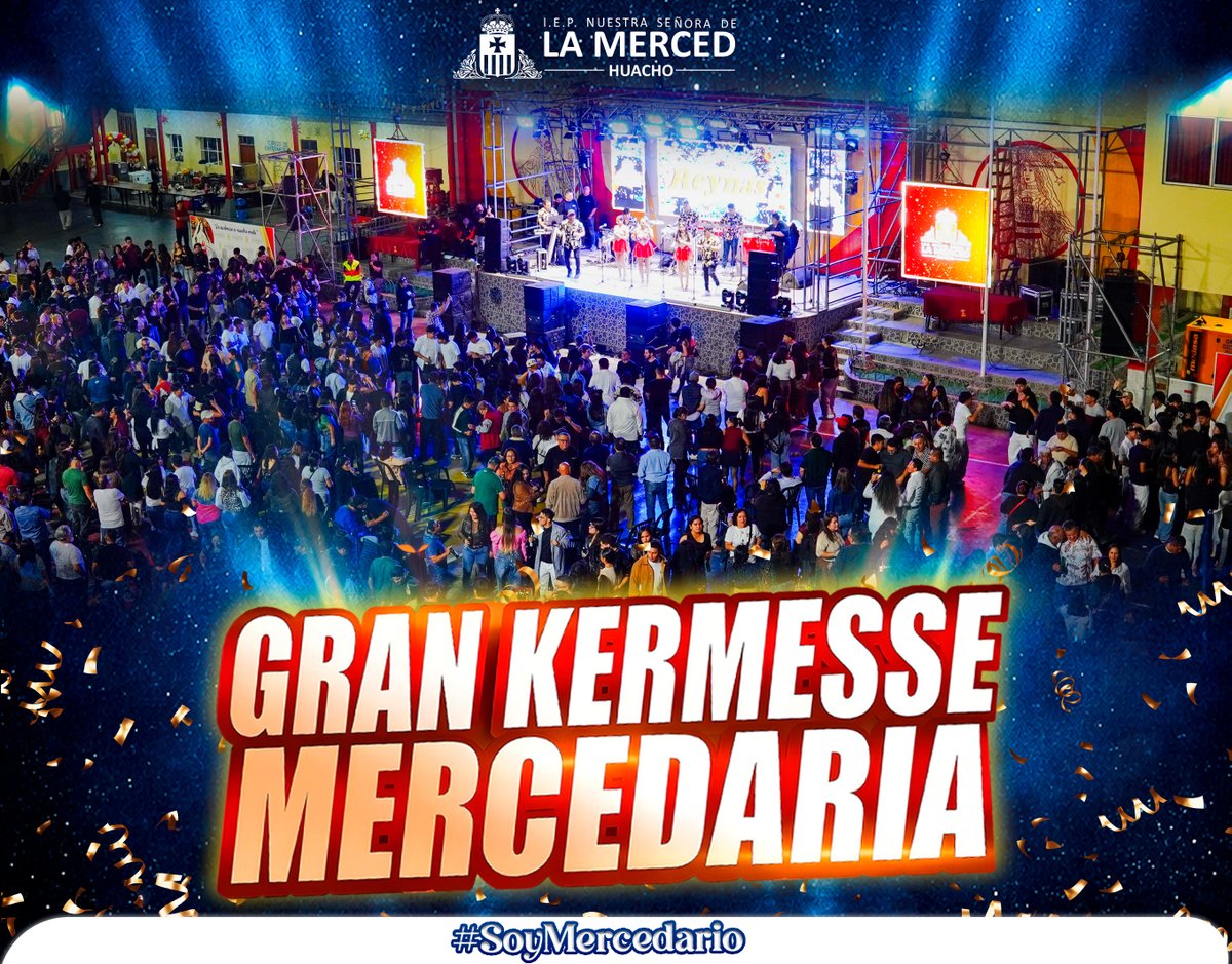 MercedHuacho's tweet photo. 📷 GRAN KERMESSE MERCEDARIA 2026 📷
Alegría, música y momentos para compartir marcaron nuestra Gran Kermesse Mercedaria 2026, una celebración que reunió a estudiantes, familias, docentes, exalumnos y toda la Comunidad Mercedaria en un ambiente de confraternidad.
#LaMercedHuacho https://t.co/GQcdJy5x31
