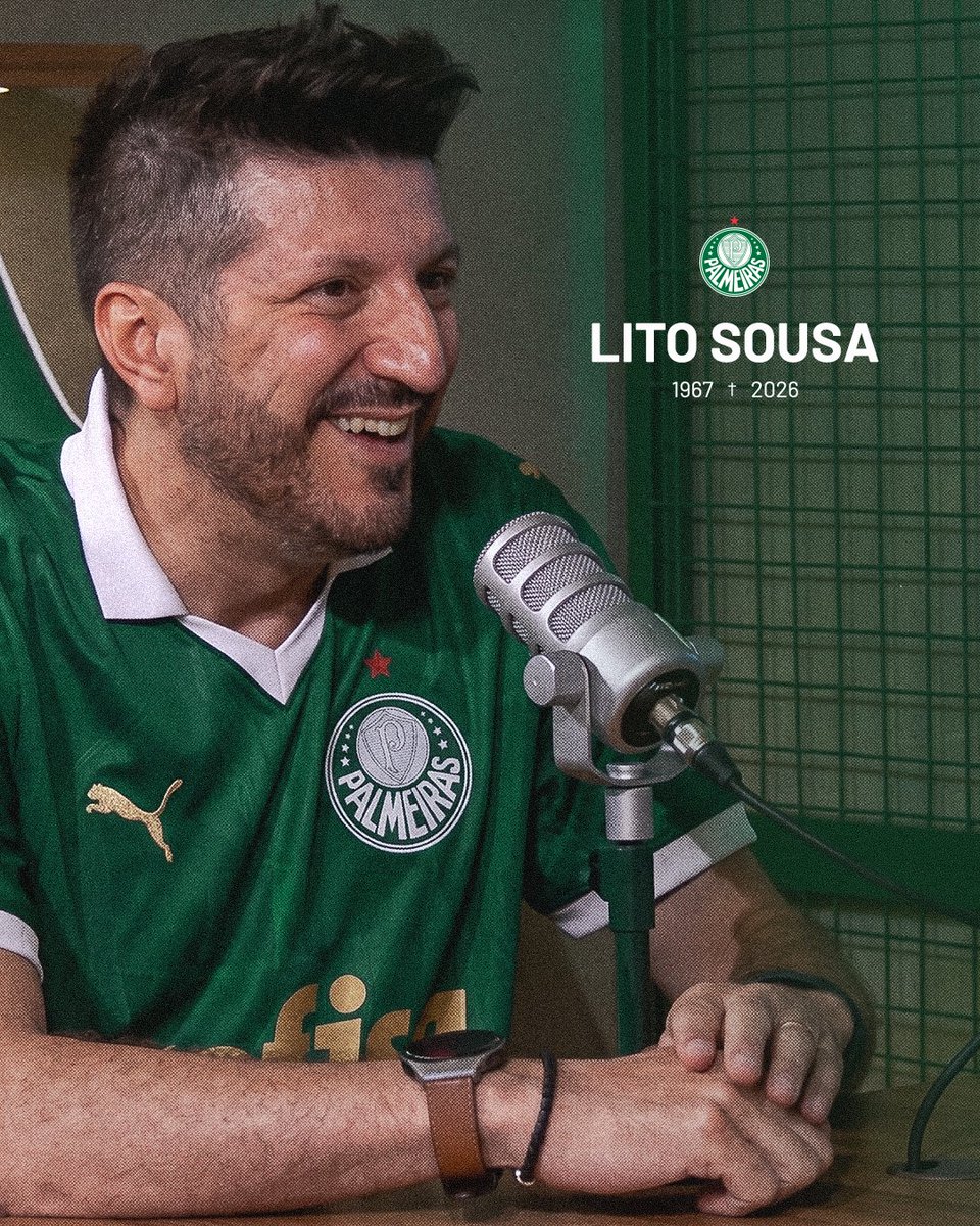 Palmeiras's tweet photo. Obrigado, Lito, pelo amor incondicional ao Verdão e pelo exemplo de perseverança que nos deixou. Siga torcendo por nós aí de cima 💚 https://t.co/aKGyy2kq3L