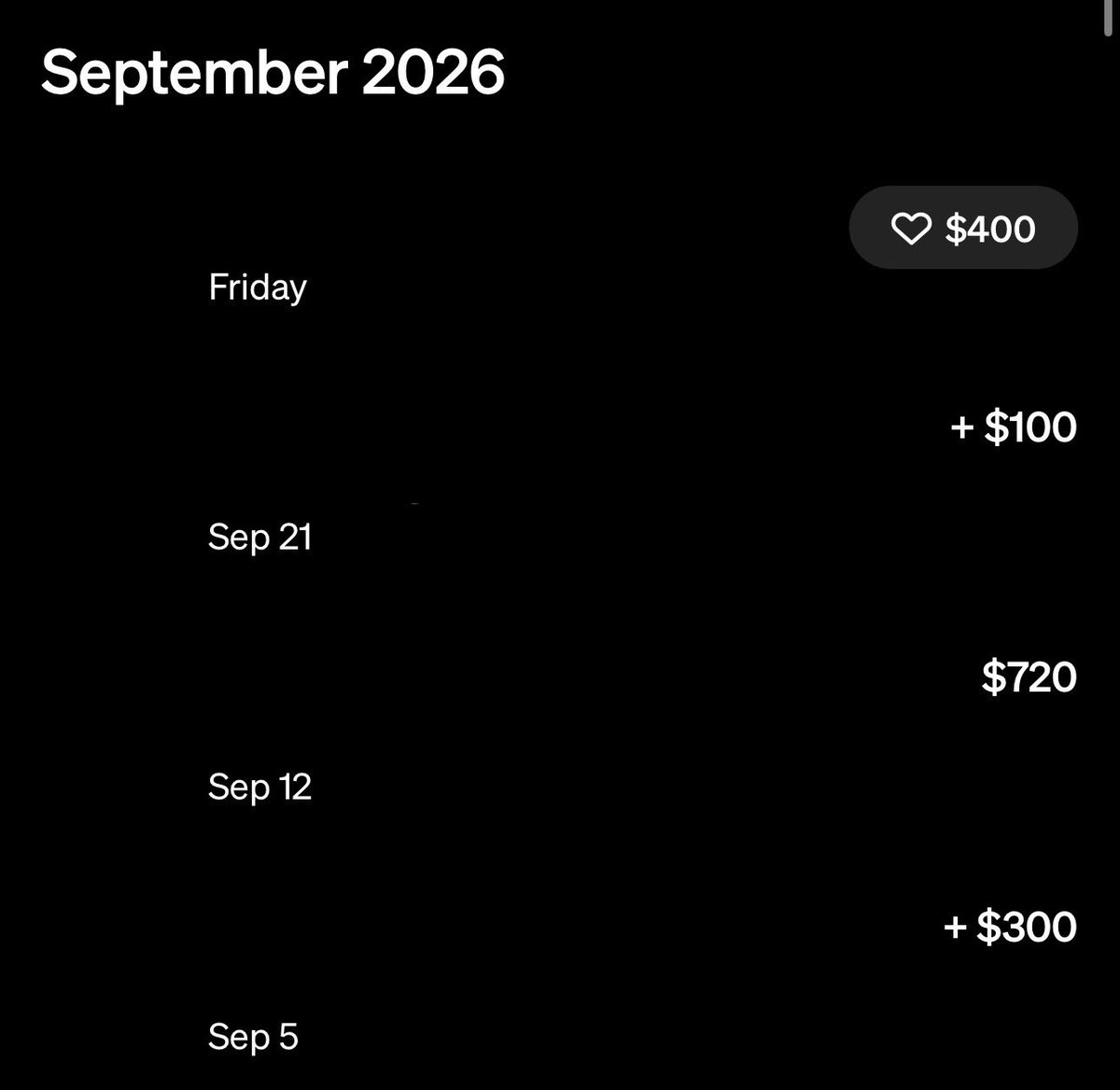 phoeniexe's tweet photo. not to bad for the month of September from my sugar daddies! No complaints from me 😇
let’s have October be better 👻 https://t.co/fnWhYgg4jC