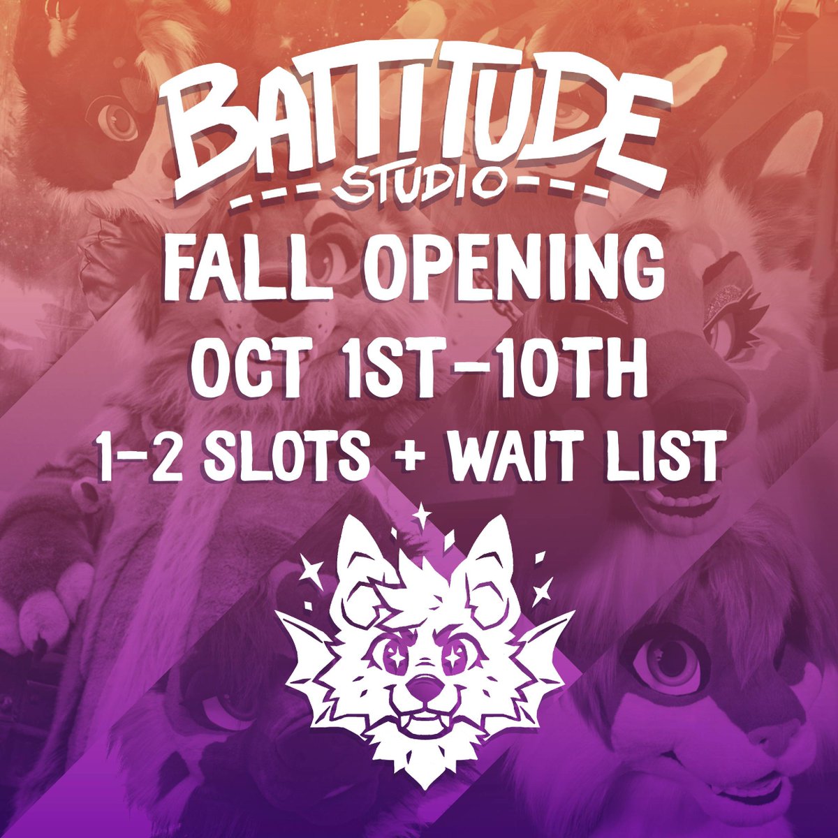 BattitudeStudio's tweet photo. It's TIIIIIMMMEEEE 🦇⭐️
🍂 Fall Slots; Open NOW through the 10th!
This opening we will be taking 3-5 commissions! 1-2 commissions will be started immediately! https://t.co/YP9KVNqrQH