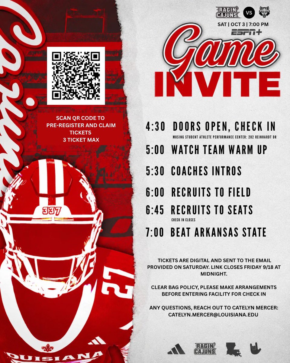 P2for6ixx's tweet photo. Blessed to be Re-Invited to Louisiana!🔴⚪️ Thank you @CoreyThomas337 for the 2nd Invite! #geuxcajuns @CoachWolfeDCHS @CoachPPrice @_coachcrawford_ https://t.co/UxOff53koY