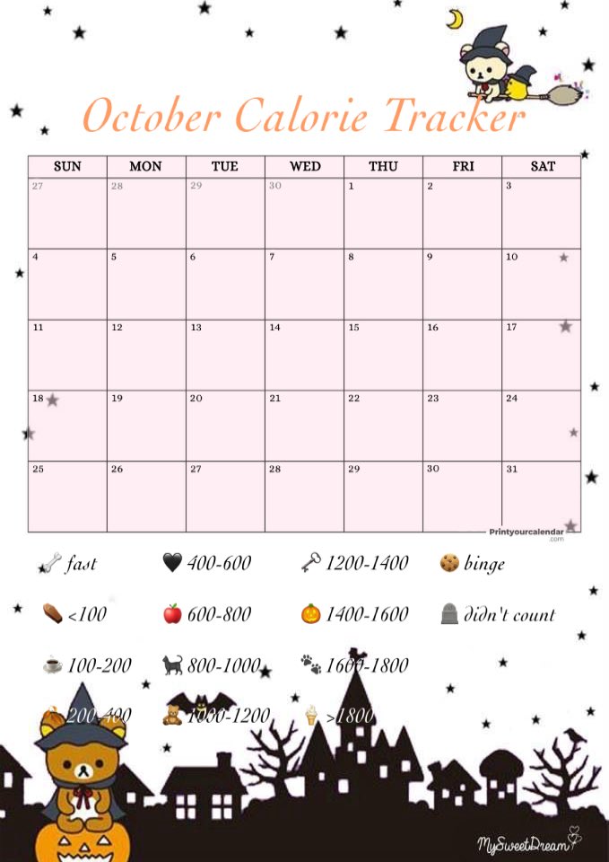 oneappleyummay's tweet photo. 𝜗𝜚˚⋆ october calorie trackers ₍ᐢ › ༝ ‹ ᐢ₎ https://t.co/MRFUEx2nbp