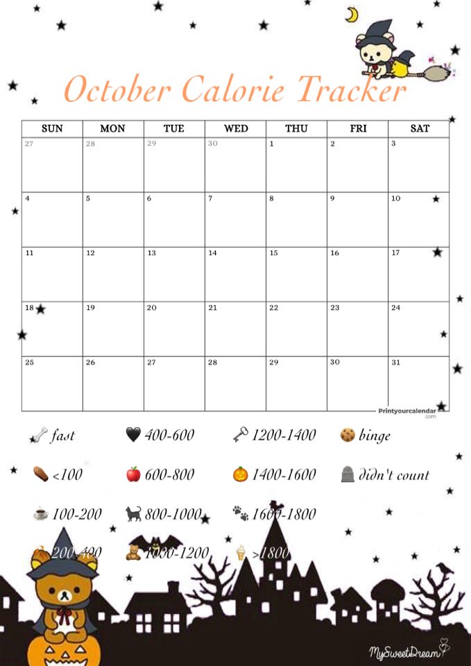 oneappleyummay's tweet photo. 𝜗𝜚˚⋆ october calorie trackers ₍ᐢ › ༝ ‹ ᐢ₎ https://t.co/MRFUEx2nbp