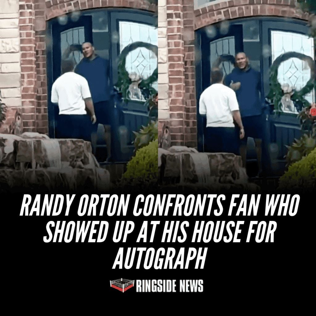 ringsidenews_'s tweet photo. Randy Orton Confronts Fan Who Showed Up at His House for Autograph https://t.co/IIcj6uorlB https://t.co/9OYnt6DQfm