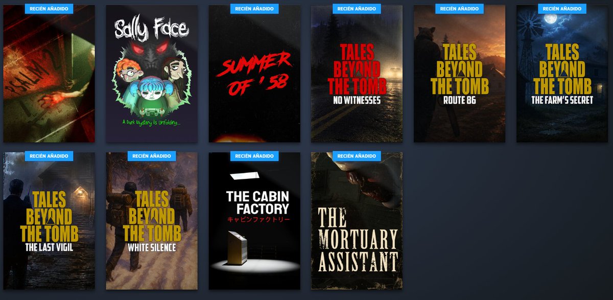 Magic_DeWitt's tweet photo. 🎃 Pues con la llegada de las ofertas de Steam del mes spooky han llegado compras para hacer directos de miedo

Me va a dar un infarto este mes yo creo https://t.co/3vkBvBxCXh